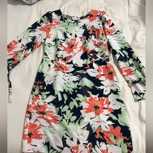 Size 6 floral business casual dress